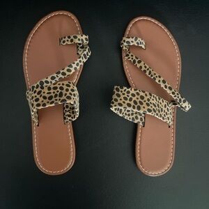 Leopard Print Women's Sandals